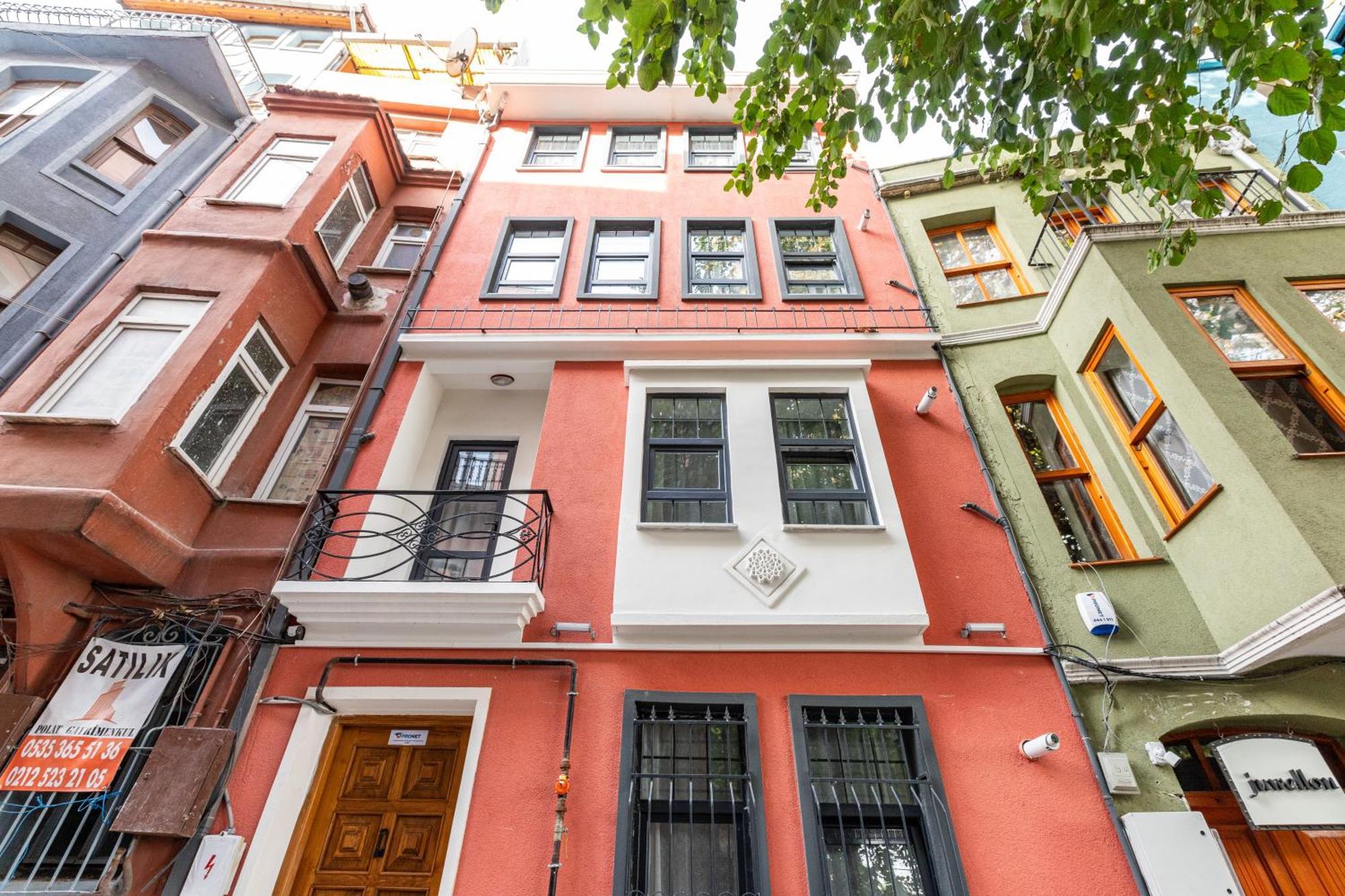 איסטמבול Red Suites Balat - Orange And Blue מראה חיצוני תמונה